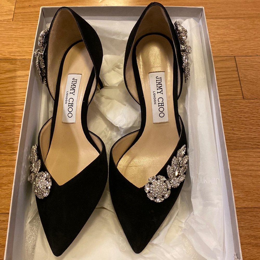 Jimmy Choo Crystal Pumps